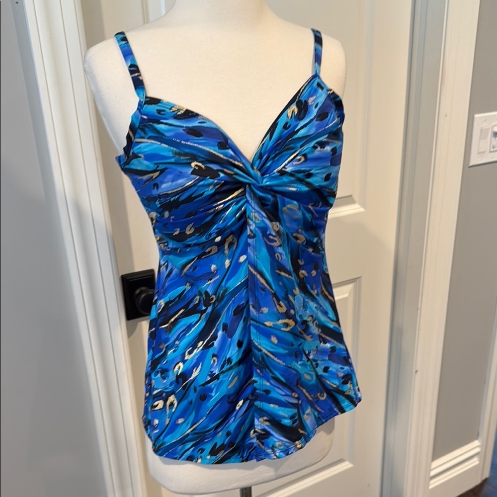 Miraclesuit love knot tankini top